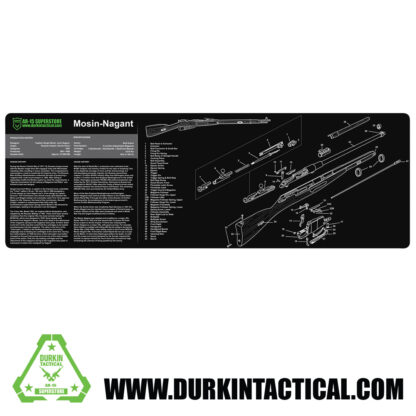 Durkin Tactical Mosin Nagant Gun Cleaning Mat 36″ x 12″