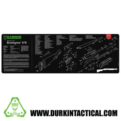 Durkin Tactical Remington 870 Gun Cleaning Mat 36″ x 12″
