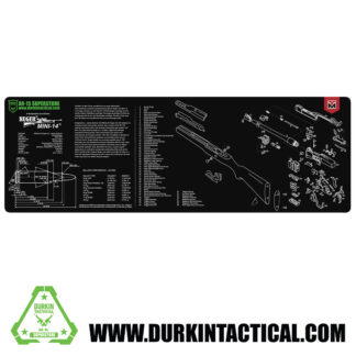 Durkin Tactical Ruger Mini 14 Gun Cleaning Mat 36″ x 12″