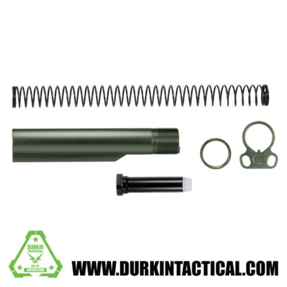 OD Green AR-15 Mil-Spec Buffer Tube Combo