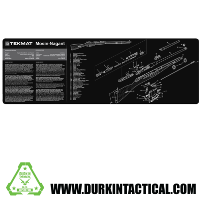 Durkin Tactical Mosin Nagant Gun Cleaning Mat 36″ x 12″