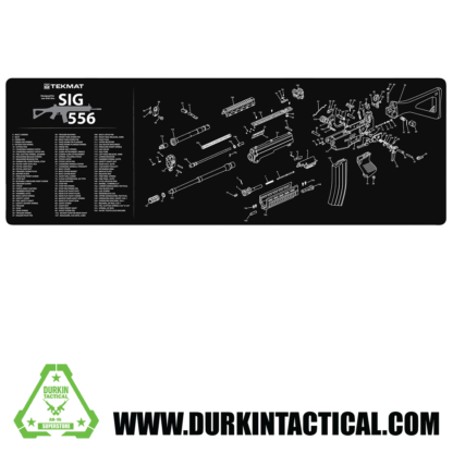 Durkin Tactical Sig Sauer P556 Gun Cleaning Mat 36″ x 12″