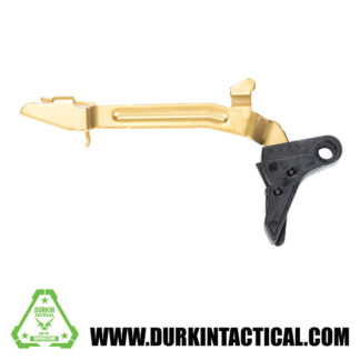 Titanium Nitride Flat Faced Trigger Assembly Fits Glock Gen 1-4