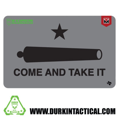 Durkin Tactical Come & Take It Cannon Gun Cleaning Mat 17" X 11"