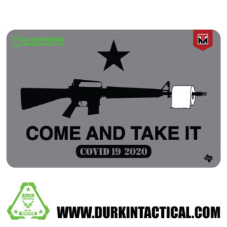 Durkin Tactical Come & Take It Toilet Paper Gun Cleaning Mat 17" X 11"