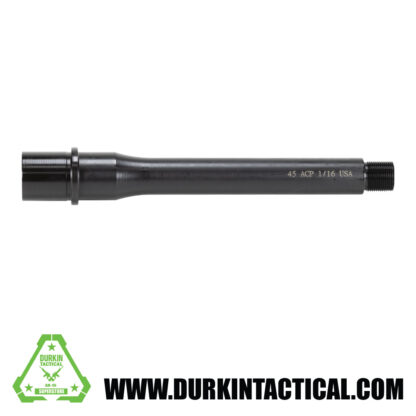 7.5" .45 ACP | Black Nitride | Medium Profile Barrel | 1:16 RH Twist | Blowback Gas System