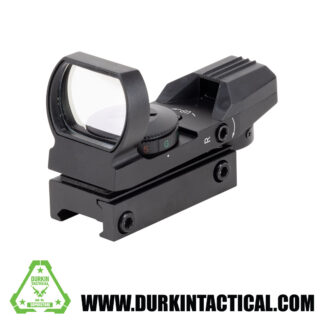 Spirits Tactical Aluminum Reflex Sight Red Dot Scope Optics W/ Multi-Coated Lens and 4 Reticle Styles