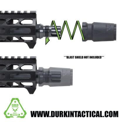 Breek Arms 3FO-S Flash Hider Short, Outside Threaded- .223/5.56 - Image 2