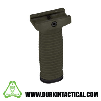 OD Green Vertical Rubberized Foregrip Long