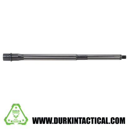 16" Stainless Steel with Black Nitride Straight Flute Finish, .223 Wylde Government Profile, Mid-length Gas System, 1:8 Twist Barrel