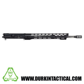 18″ .223/5.56 Complete Upper W/Black Nitride Finish Barrel | Stainless Steel Flutes | 15″ Handguard