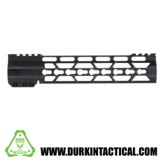 10" AR15 Slim Free Float Keymod Handguard (Clamp On)