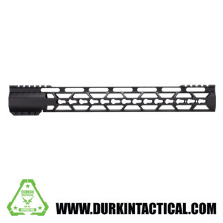 15" AR15 Slim Free Float Keymod Handguard (Clamp On)