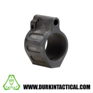 Adjustable Low Profile Gas Block | 0.875 | Steel | Black