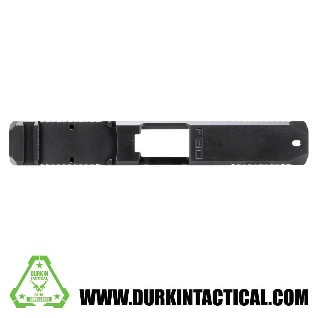 P80 PF940C 9MM OPTIC CUT SLIDE BLACK NITRIDE Durkin Tactical