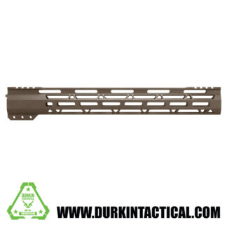 15" Free Float, Split Rail, M-Lok, Handguard | Cerakote Burnt Bronze