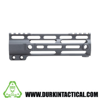 7" Free Float, Split Top Rail, M-Lok, QD Mount Handguard | Sniper Grey Cerakote