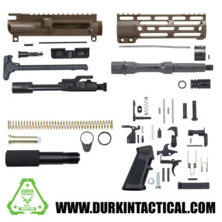 7" 5.56/.223 Bronze Cerakote Build Kit