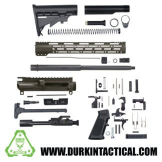 16" 5.56/.223 OD Green Cerakote Build Kit