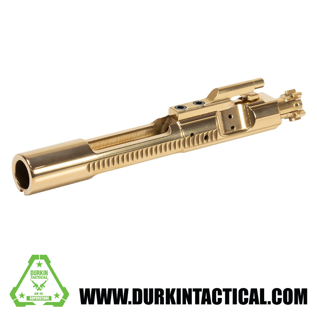 Titanium Nitride 556/223 BCG High Polish Gold - Durkin Tactical