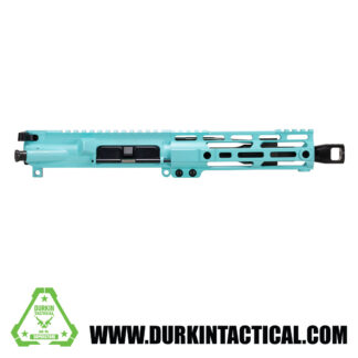 7" .223 Wylde | Parkarized Barrel | 1:7 Twist | Complete Upper Assembly with 7" Free Float Handguard | Cerakote Robin Egg Blue