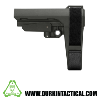 SBA3 Adjustable Stabilizing Brace-No Tube | Stealth Gray