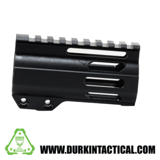 4" MLOK Free Float Handguard - Black