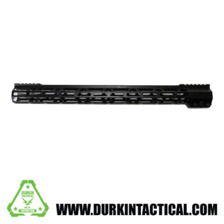 19.5" Super Light Slim Free Float MLOK Handguard with Partial Top Rail