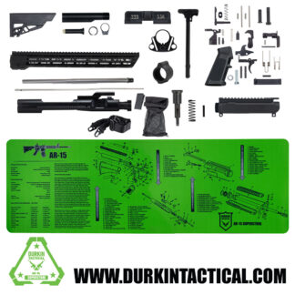 24" Stainless Steel .223/5.56 Bull Barrel Build Kit